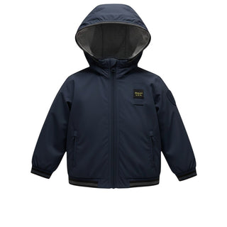 Blauer Giubbino Andrew Blu Navy In Nylon Per Neonato 26SBBXC01420-888