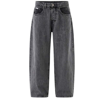 I'm Brian Jeans Balloon In Denim Nero BALLJL21/26 Per Bambino