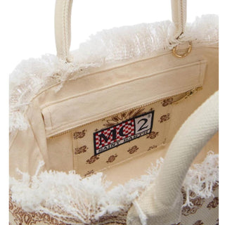 Mc2 Saint Barth Borsa Colette In Canvas Con Fantasia Bandanna COL0001/02565L