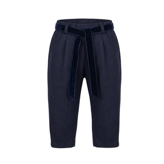 J.o Milano Pantaloni Blu Con Cintura In Vita 2664M3/1 Per Neonata