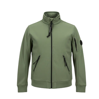 C.P. Company Giacca Verde In Softshell 14CKOW002B