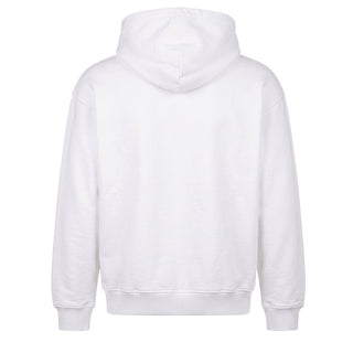 Casa Blanca Felpa Bianca Con Cappuccio Tennis Club Triangle M-PF26-JTP-292-01 Per Uomo