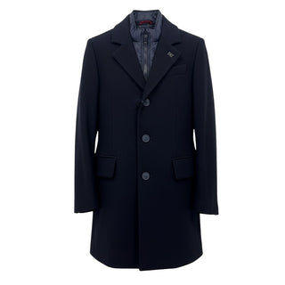 Fay Cappotto monopetto in misto lana da bambino 5R2O10