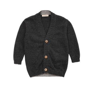 Maperò Cardigan in misto lana con scollo a V M32367