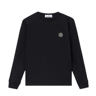 Stone Island T-shirt in jersey a maniche lunghe con Compass K2S162100003
