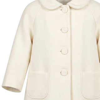 Coccodè Cappotto Classico Color Panna C64573/1 Per Neonata