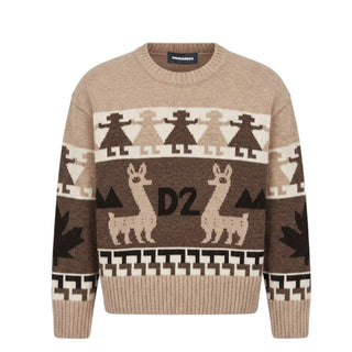 Dsquared2 Pullover mit Jacquardmuster DQ1940-D0A4Y