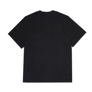 Dsquared2 T-shirt In Jersey Nera Con Logo Frontale DQ2743-D0AC7-DQ900