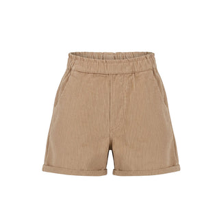 Coccodè Shorts Beige In Velluto A Coste C64317/95 Per Neonata