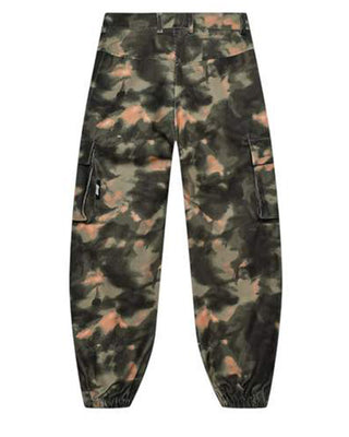 Msgm Pantaloni cargo in fantasia camouflage F4MSJBPA093