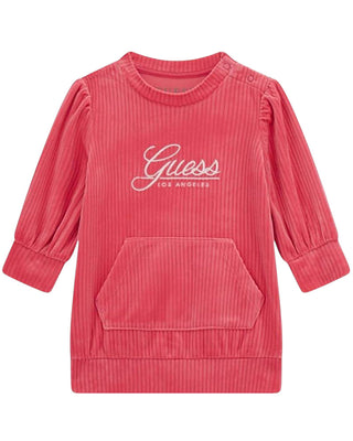 Guess Vestina fucsia in velluto a coste A4BK07KCH92