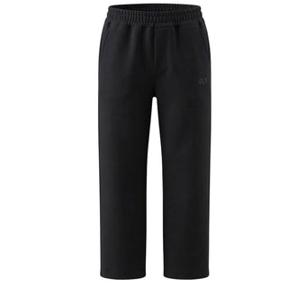 Daniele Alessandrini Pantaloni Neri Con Vita Elasticizzata 1231P00348-N Per Bambino