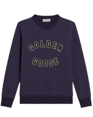 Golden Goose Felpa girocollo con logo GKP01402