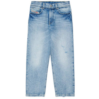Diesel Jeans Regular Fit In Denim Chiaro J00817-KXBSH-K01