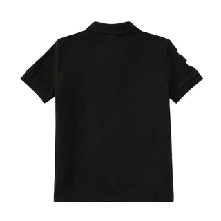 Polo Ralph Lauren Polo Nera In Piqué Di Cotone 322670257015 Per Bambino