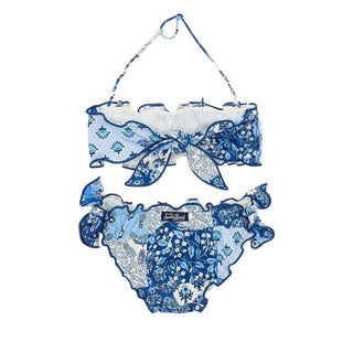 Mc2 Saint Barth Bikini Emy Con Fantasia Radical Patch EMY0001/02397L Per Bambina